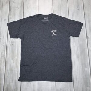 5.11 Tactical Premium Mobility Patriot T-Shirt - CHARCOAL HEATHER - M